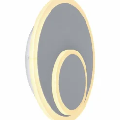 Luminaires Globo Lighting Éclairage Led|Applique murale Globo VILLA LED Gris, 1 lumière