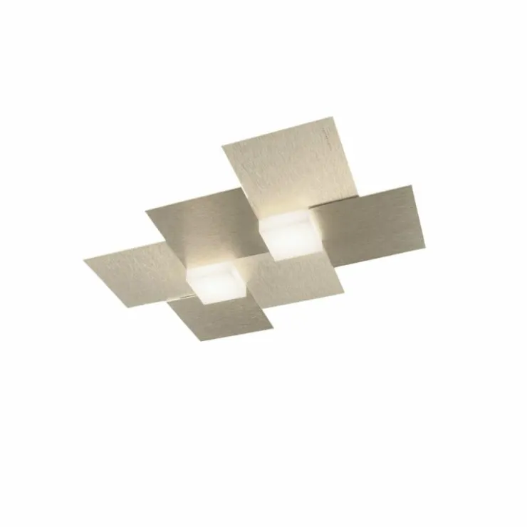Luminaires Grossmann Éclairage Led|Applique murale Grossmann Creo LED Champagne, 2 lumières
