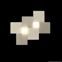 Luminaires Grossmann Éclairage Led|Applique murale Grossmann Creo LED Champagne, 2 lumières