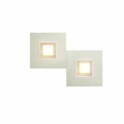 Luminaires Grossmann Éclairage Led|Applique murale Grossmann Karree LED Champagne, 2 lumières