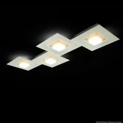 Luminaires Grossmann Éclairage Led|Applique murale Grossmann Karree LED Champagne, 4 lumières