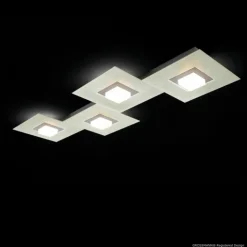 Luminaires Grossmann Éclairage Led|Applique murale Grossmann Karree LED Titane, 4 lumières