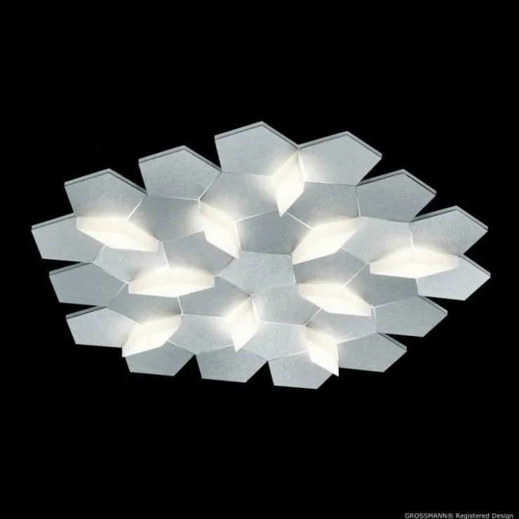Luminaires Grossmann Éclairage Led|Applique murale Grossmann Karat LED Aluminium, 10 lumières