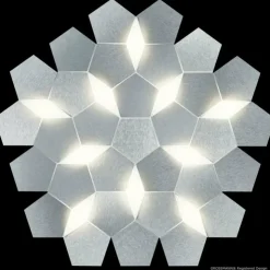 Luminaires Grossmann Éclairage Led|Applique murale Grossmann Karat LED Aluminium, 10 lumières