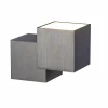 Luminaires Grossmann Appliques|Applique murale Grossmann ROCKS LED Aluminium, 2 lumières