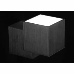 Luminaires Grossmann Éclairage Led|Applique murale Grossmann ROCKS LED Noir, 2 lumières