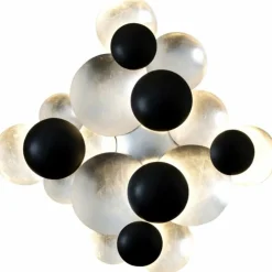 Luminaires Holländer Éclairage Led|Applique murale Holländer BOLLADARIA LED Noir, Argenté, 9 lumières