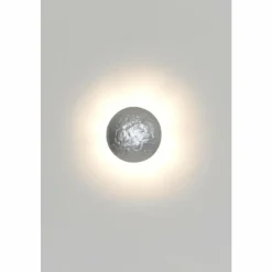 Luminaires Holländer Éclairage Led|Applique murale Holländer GIALLO LED Argenté, 1 lumière