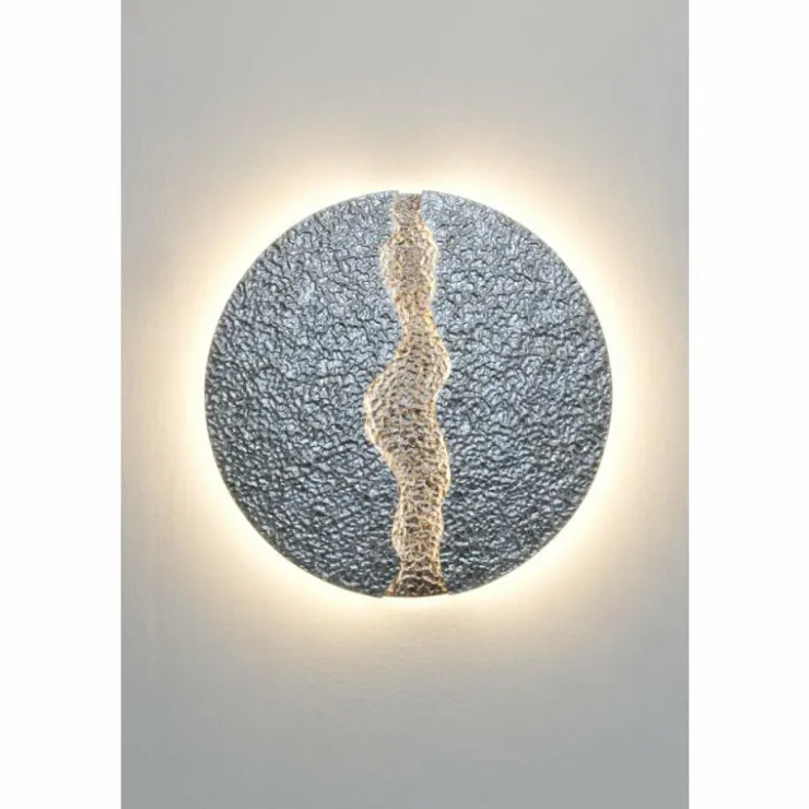 Luminaires Holländer Éclairage Led|Applique murale Holländer ERUPTION GROSS LED Cuivre, Argenté, 1 lumière