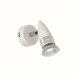 Luminaires Ideallux Appliques|Applique murale Ideal Lux ALFA Blanc, 1 lumière