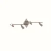 Luminaires Ideallux Plafonniers|Applique murale Ideal Lux ALFA Nickel mat, 4 lumières