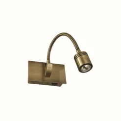 Luminaires Ideallux Appliques|Applique murale Ideal Lux DYNAMO LED Bruni, 1 lumière