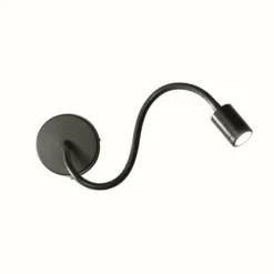 Luminaires Ideallux Éclairage Led|Applique murale Ideal Lux FOCUS LED Noir, 1 lumière