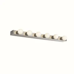 Luminaires Ideallux Appliques|Applique murale Ideal Lux PRIVE Chrome, 6 lumières