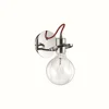 Luminaires Ideallux Appliques|Applique murale Ideal Lux RADIO Chrome, 1 lumière