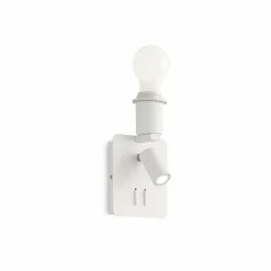 Luminaires Ideallux Appliques|Applique murale Ideallux GEA Blanc, 2 lumières