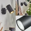 hofstein Spots Et Projecteurs|Applique murale Javel Noir, 1 lumière