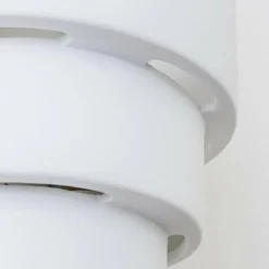 hofstein Appliques|Applique murale Karatschi Blanc, 1 lumière