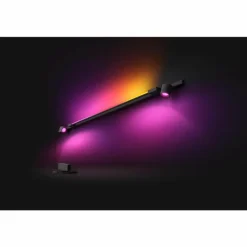 Applique murale Kit de base Philips Hue Perifo LED Noir, 3 lumières, Changeur de couleurs