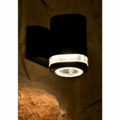 Luminaires Konstsmide Appliques|Applique murale Konstmide MODENA Noir