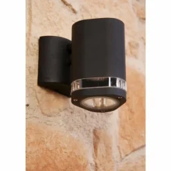Luminaires Konstsmide Appliques|Applique murale Konstmide MODENA Noir