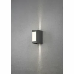 Applique murale Konstsmide Cremona LED Anthracite, 2 lumières