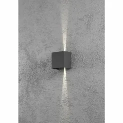 Applique murale Konstsmide Cremona LED Anthracite, 2 lumières