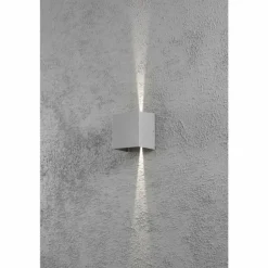 Applique murale Konstsmide Cremona LED Gris, 2 lumières