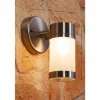 Applique murale Konstsmide Acier inoxydable, 1 lumière