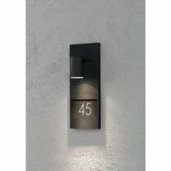 Applique murale Konstsmide Modena Noir, 1 lumière
