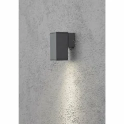 Applique murale Konstsmide Monza Anthracite, 1 lumière