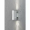 Applique murale Konstsmide Monza Aluminium, 2 lumières