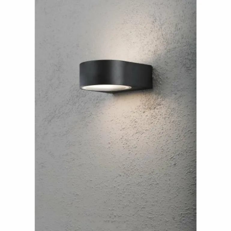 Applique murale Konstsmide Teramo Noir, 1 lumière