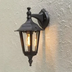 Applique murale Konstsmide Firenze Noir, 1 lumière