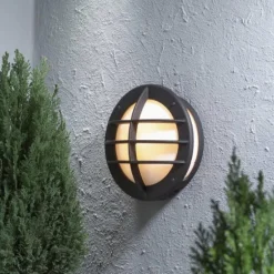 Applique murale Konstsmide Oden Noir, 1 lumière