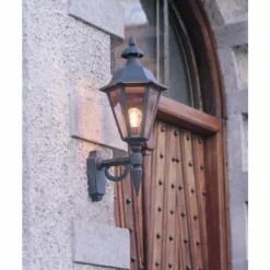 Applique murale Konstsmide Pallas Noir, 1 lumière