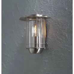 Applique murale Konstsmide Trento Acier inoxydable, 1 lumière
