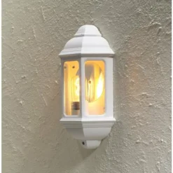 Applique murale Konstsmide Cagliari Blanc, 1 lumière