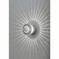 Applique murale Konstsmide Monza LED Aluminium, 1 lumière