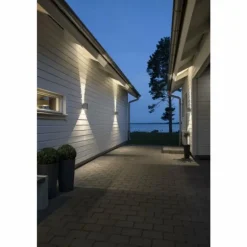 Applique murale Konstsmide Cremona LED Gris, 2 lumières