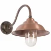 Applique murale KS Verlichting Savoye Bronze, Cuivre, 1 lumière
