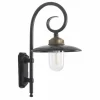 Applique murale KS Verlichting Orly Noir, 1 lumière