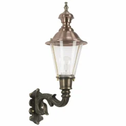 Applique murale KS Verlichting Ravensburg Bronze, 1 lumière