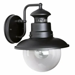Applique murale KS Verlichting Salo Noir, 1 lumière