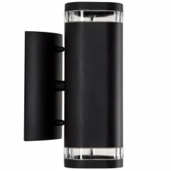 Applique murale KS Verlichting Ambient Noir, 2 lumières