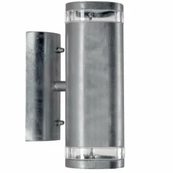 Applique murale KS Verlichting Ambient Acier inoxydable, 2 lumières