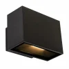 Applique murale KS Verlichting Segment LED Noir, 2 lumières