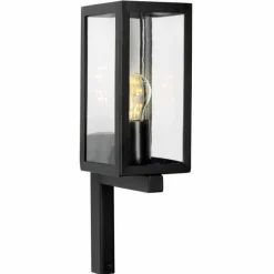 Applique murale KS Verlichting Huizen Noir, 1 lumière