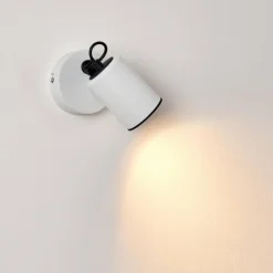hofstein Appliques|Applique murale Kullaberg Blanc, 1 lumière