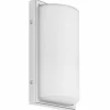 Applique murale LCD Esens Acier inoxydable, 1 lumière, Détecteur de mouvement
